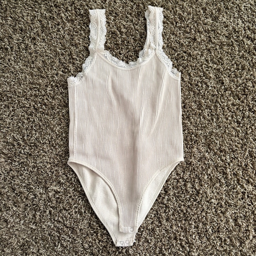 Forever 21 Tan Bodysuit